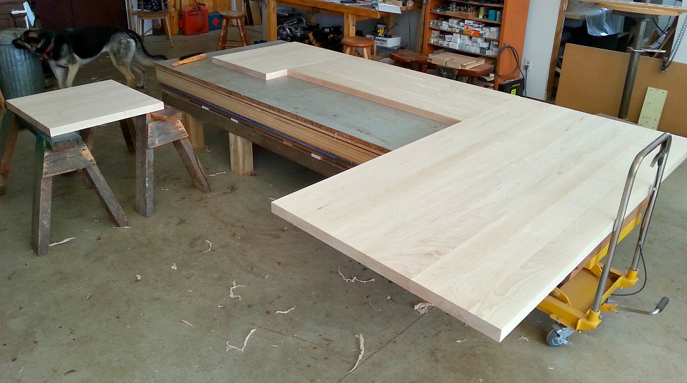 How to Build Solid Wood Countertops