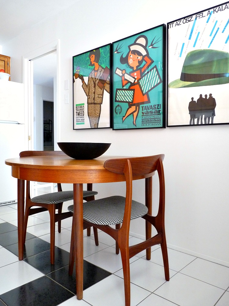 Mid-Century Teak Dining Table and Chairs