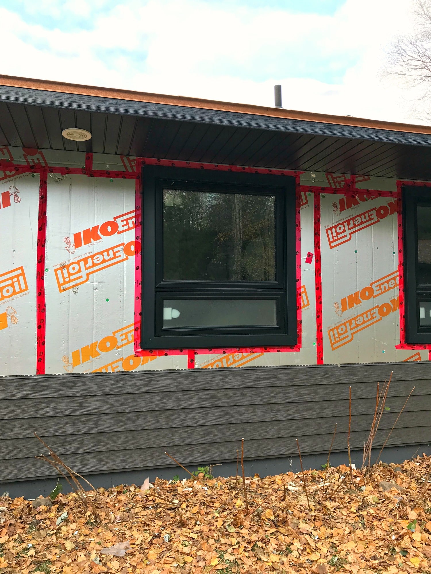 Dark Grey Metal Siding | Siding That Sparkles! | Dans le Lakehouse