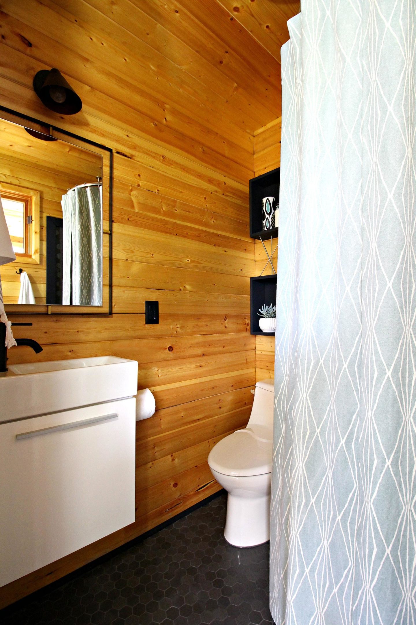 Diy Stock Tank Shower Dans Le Lakehouse
