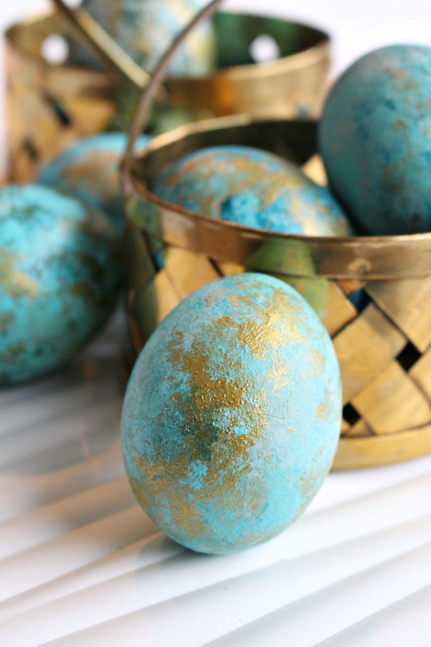Abstract Painted Easter Eggs | Creative Egg Decorating