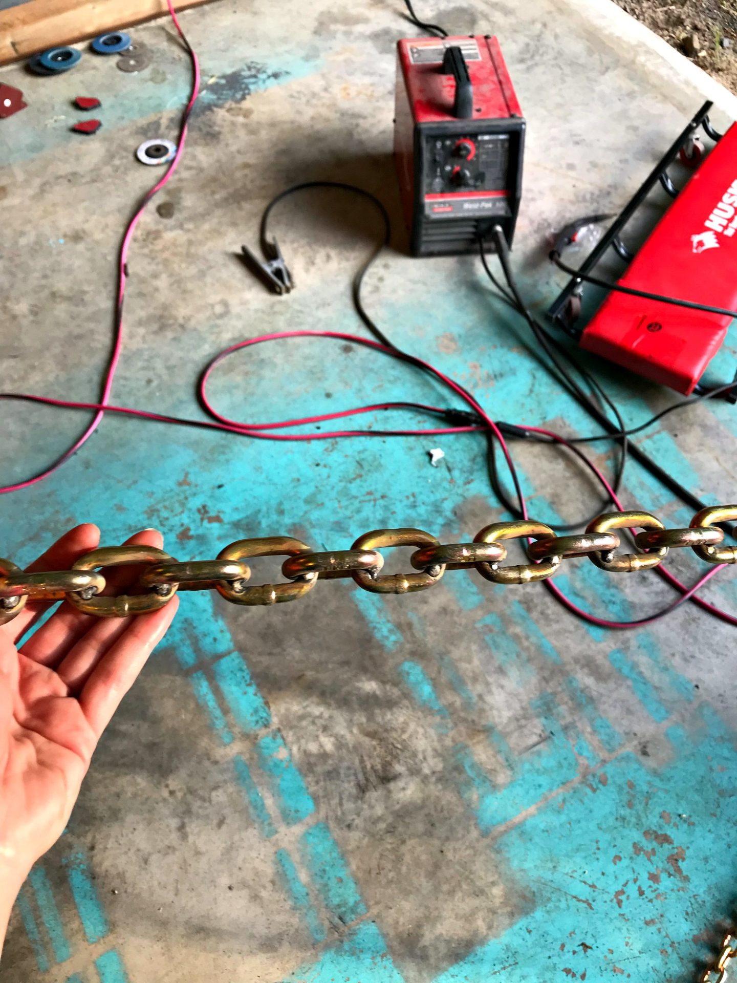 How to Weld Metal Chain