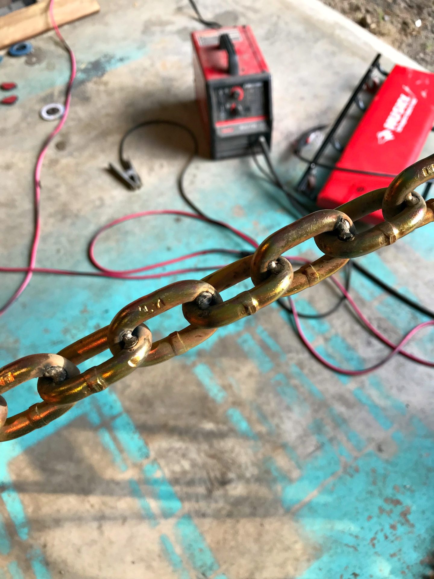 How to Weld Chain | DIY Welded Chain Table Legs