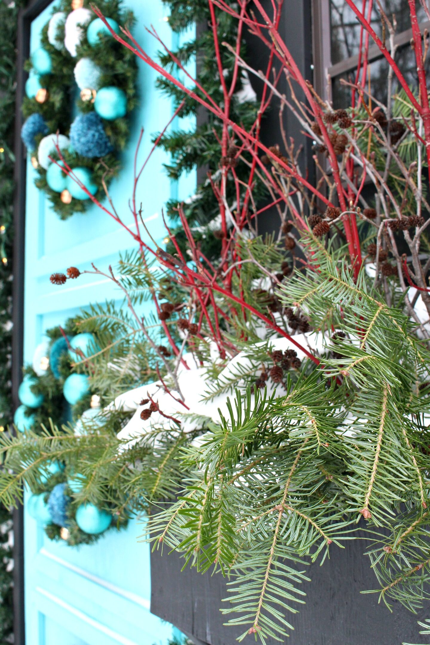 How to Make a Winter Window Box Outdoors