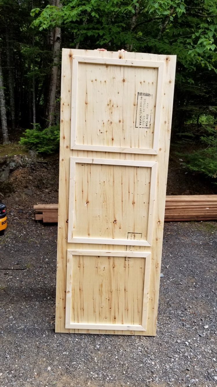 DIY Plywood Door