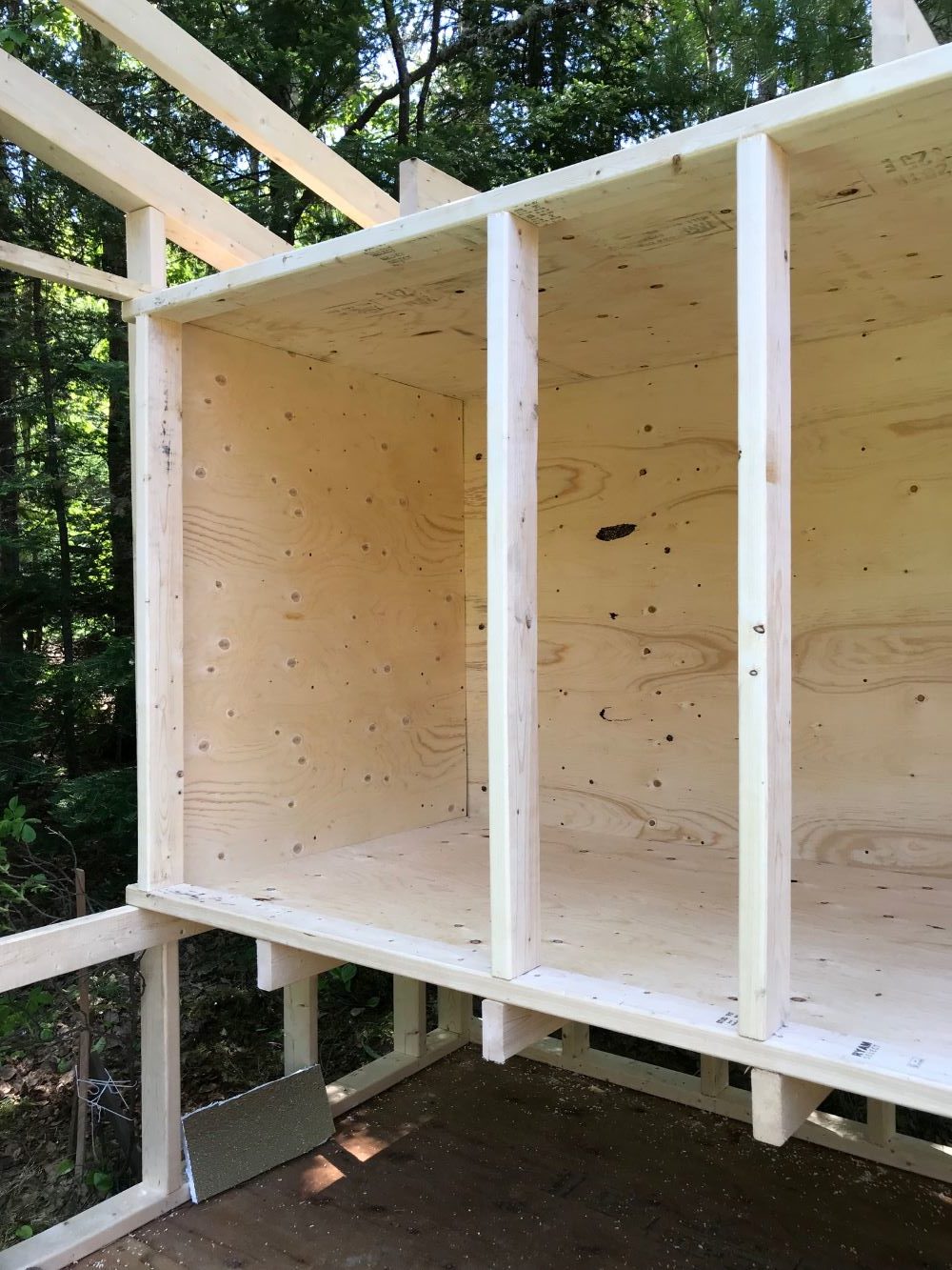 Modern DIY Chicken Coop Chicken Coop and Run Built on a 