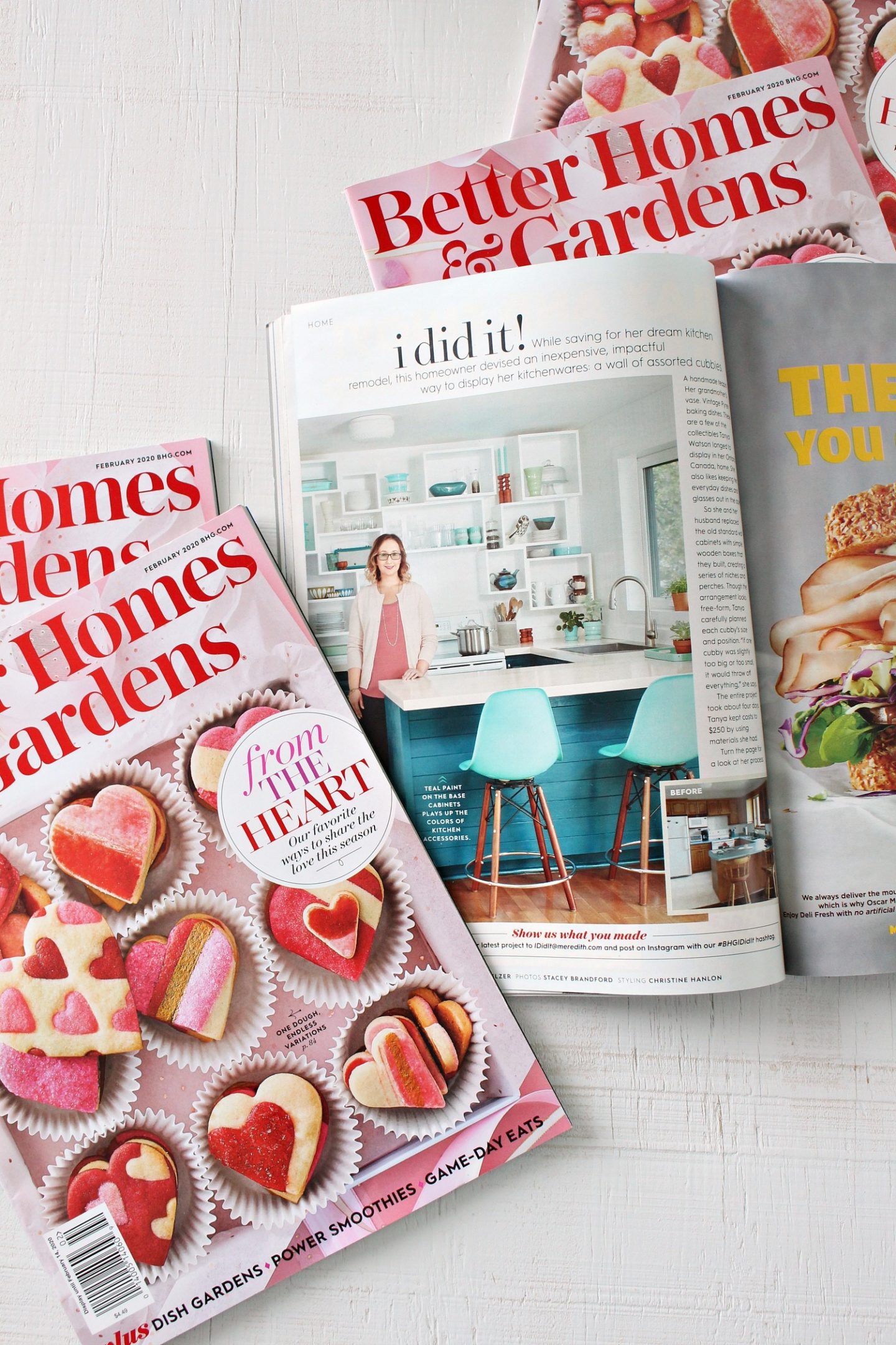 See My Kitchen In Better Homes Gardens Magazine Dans Le Lakehouse