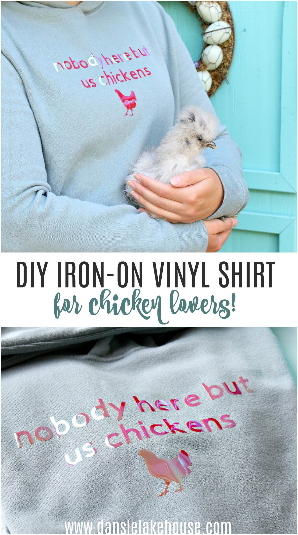 DIY shirt for chicken people