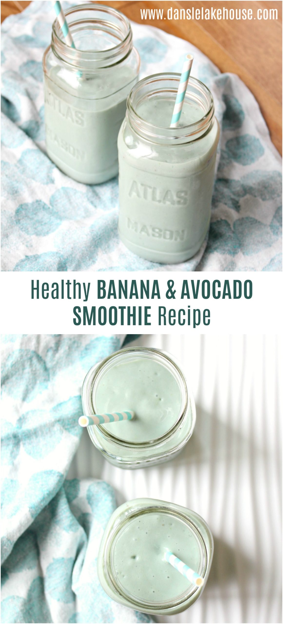 Healthy Banana and Avocado Smoothie Recipe