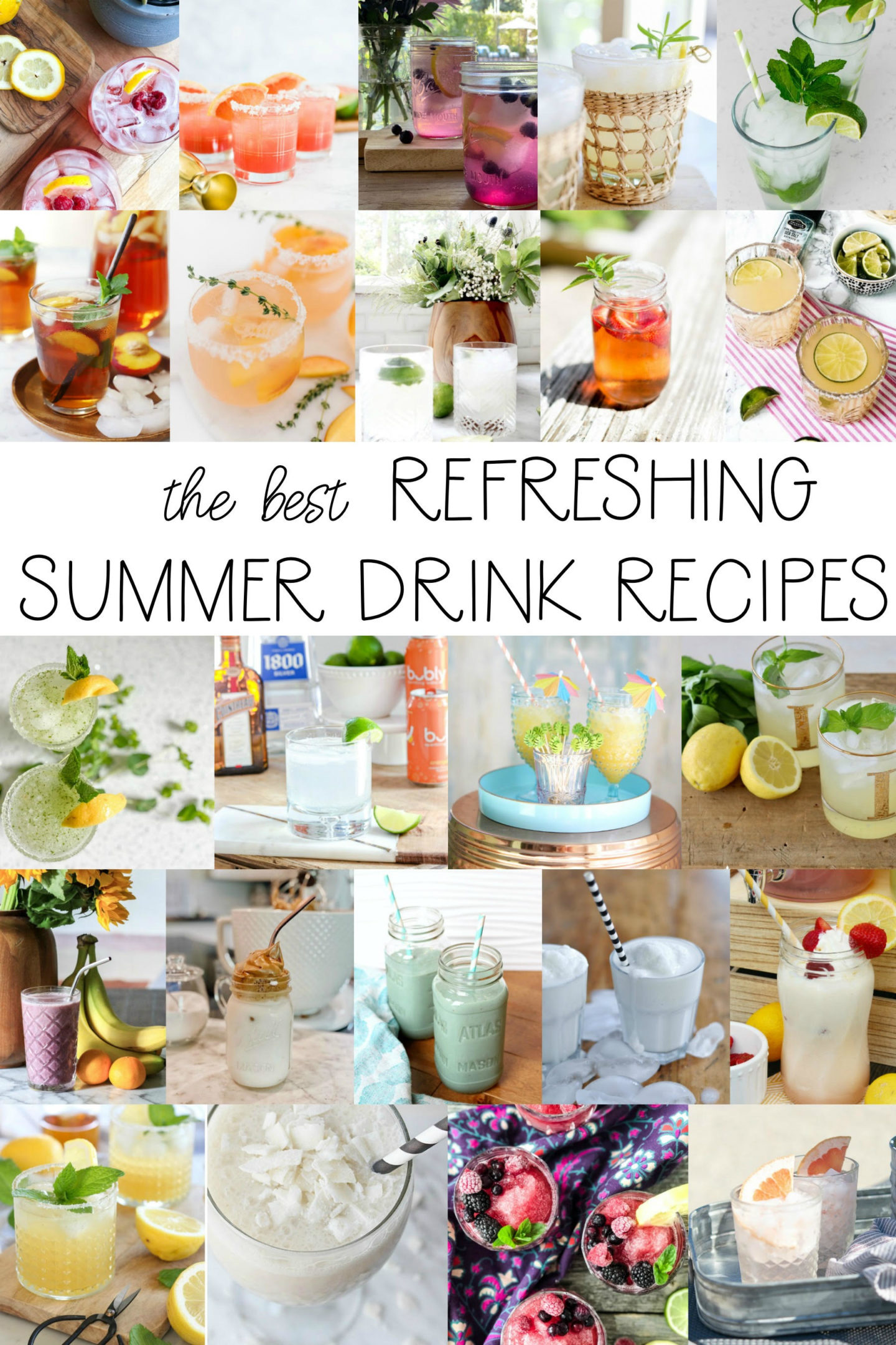 Summer Drink Recipe Ideas