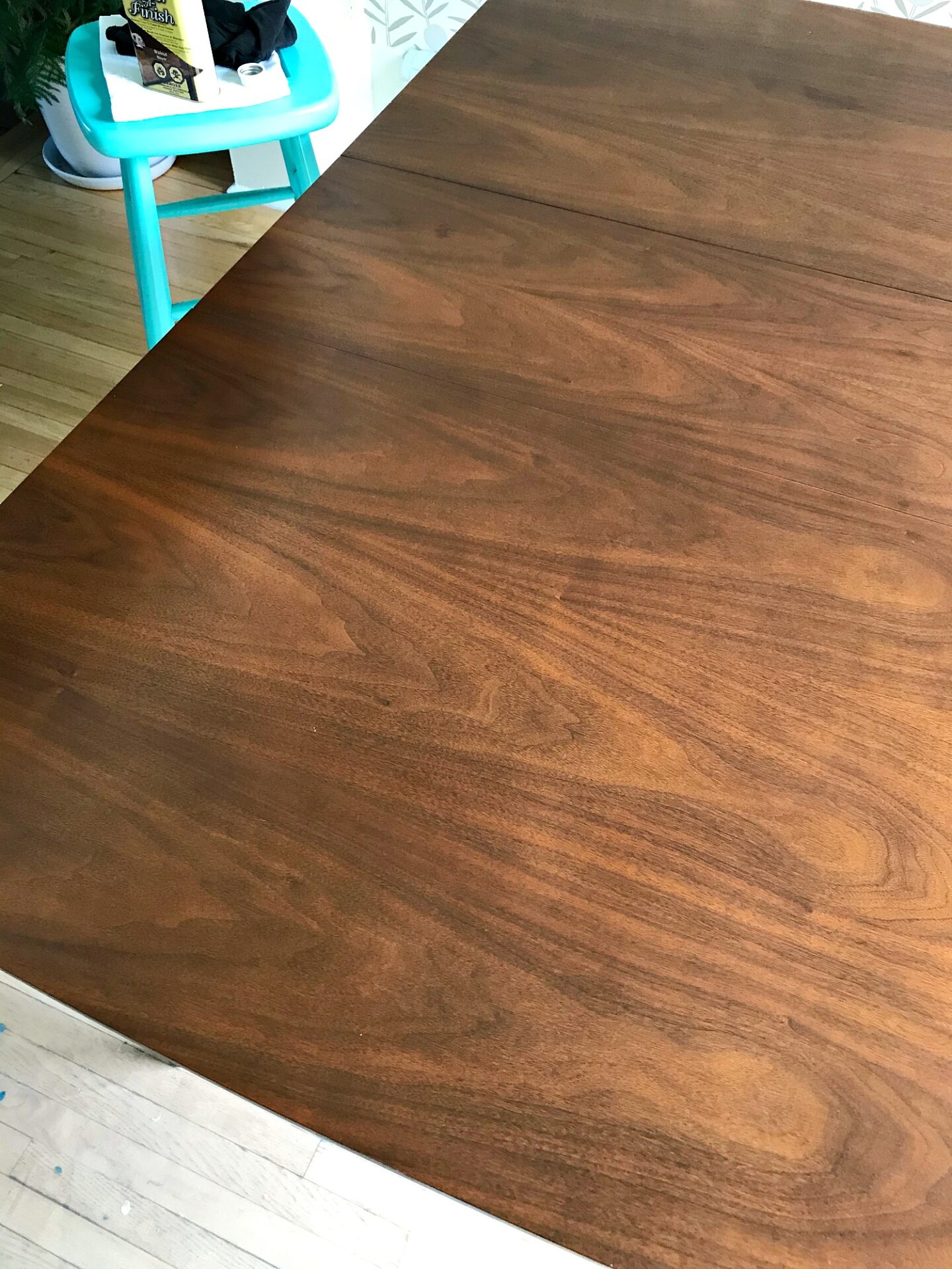 Restore wood furniture without stripping or sanding