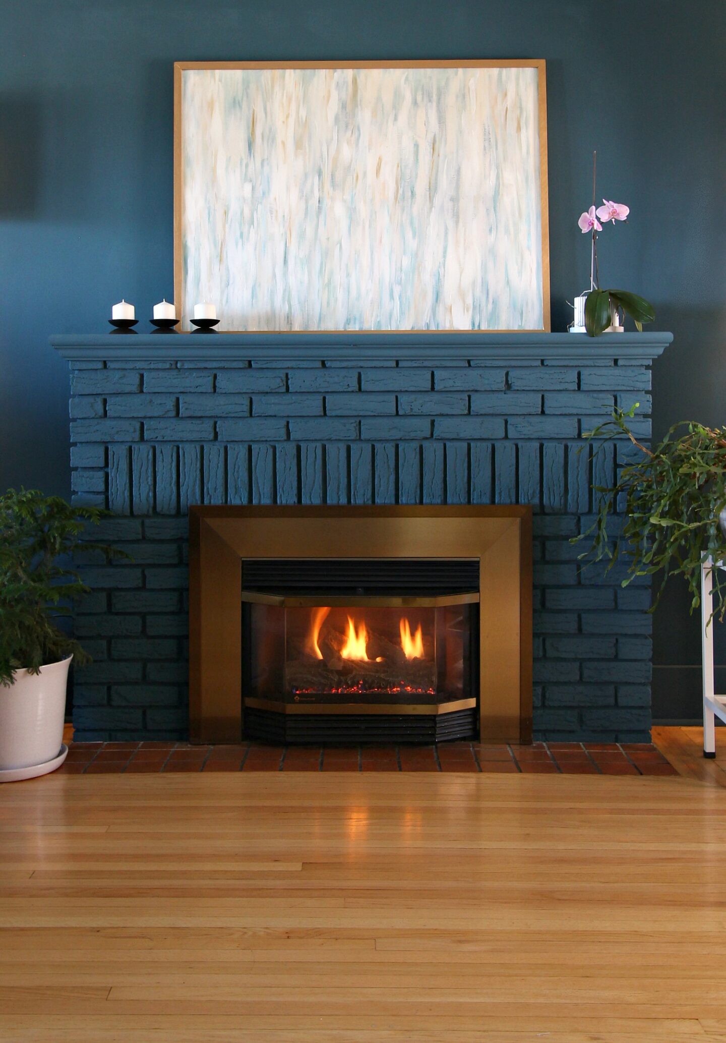 Annie Sloan Chalk Paint Fireplace Surround – Fireplace Guide by Linda