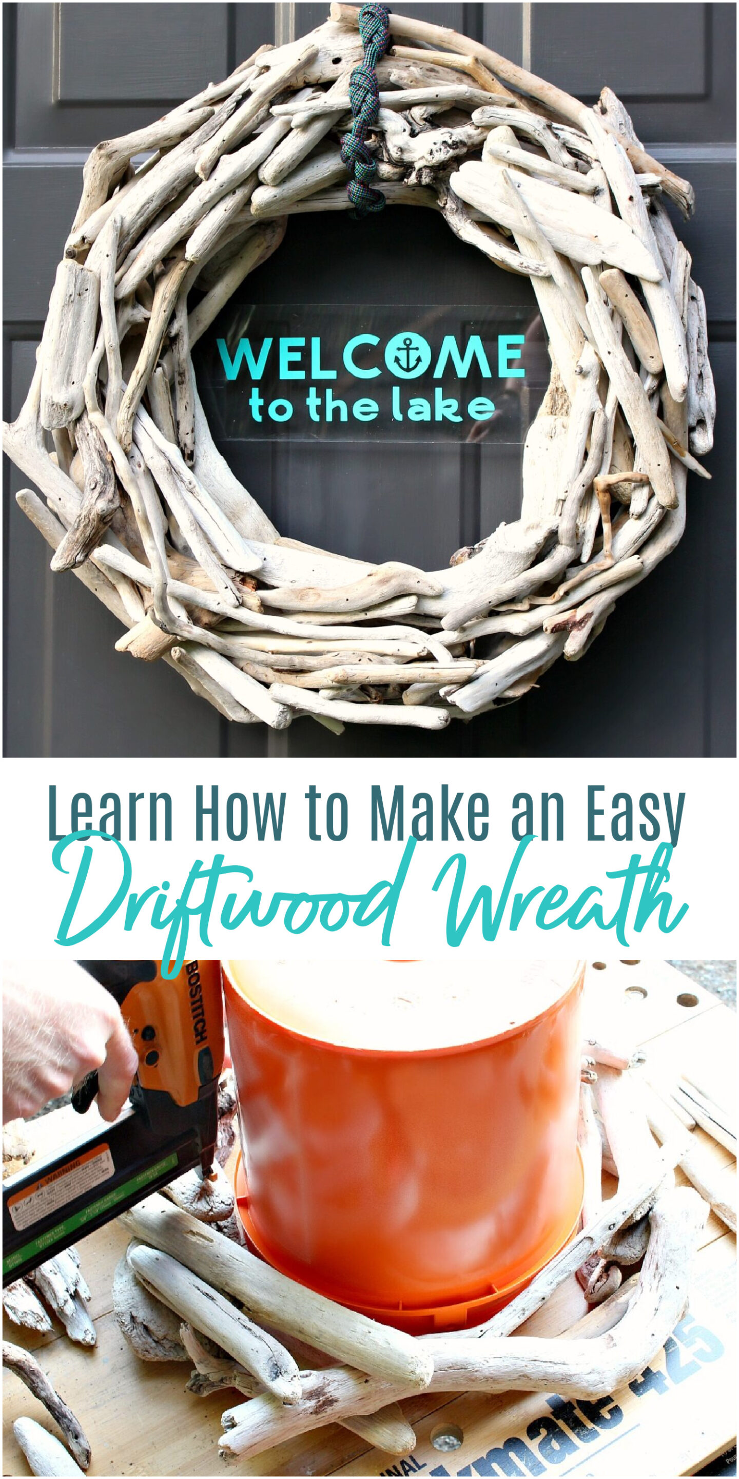 How to Make a Driftwood Wreath