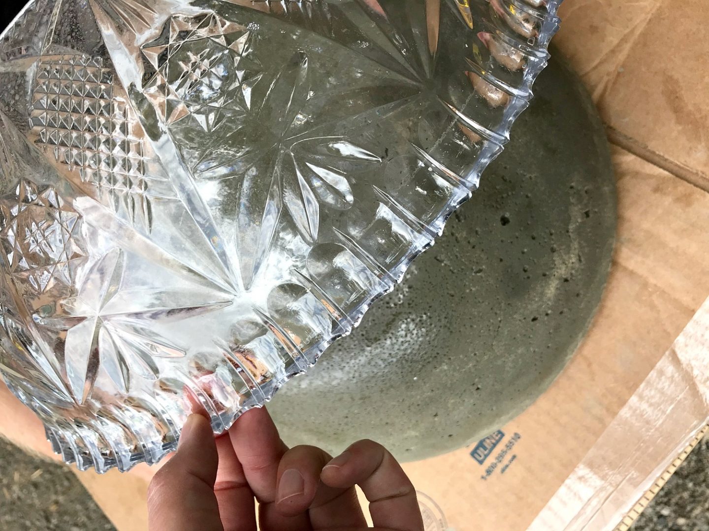 How to Make a Concrete Bowl