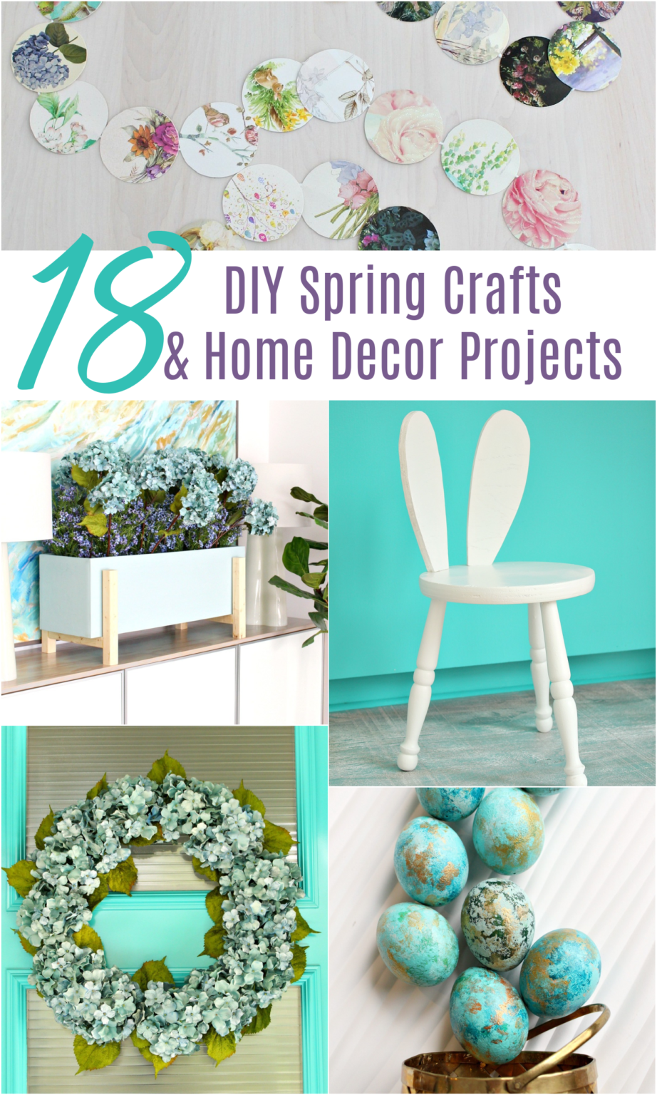 18 DIY Spring Decor & Craft Project Ideas | Dans le Lakehouse