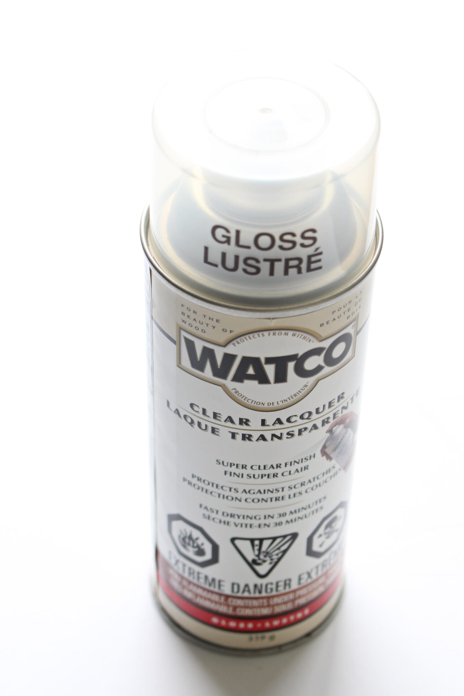 Watco clear lacquer