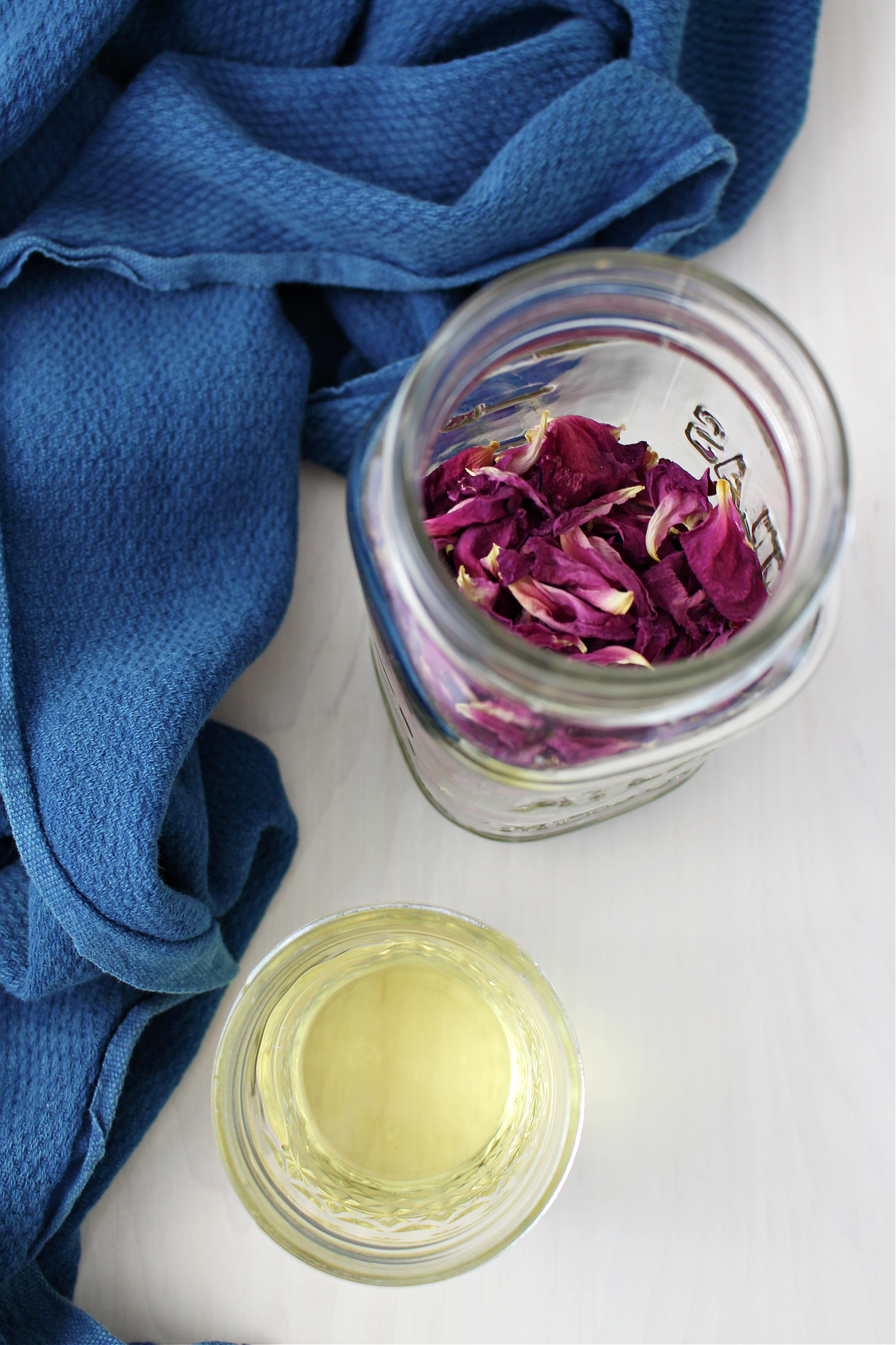 Homemade Beauty Products with Rose Oil