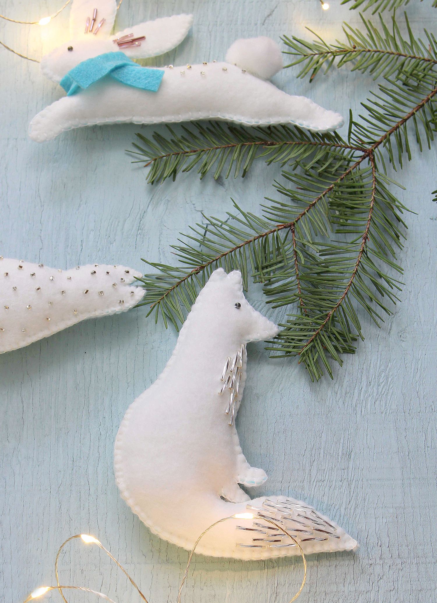 How to Make Felt Animal Ornaments | Dans le Lakehouse How to Make Felt Animal Ornaments | Dans le Lakehouse