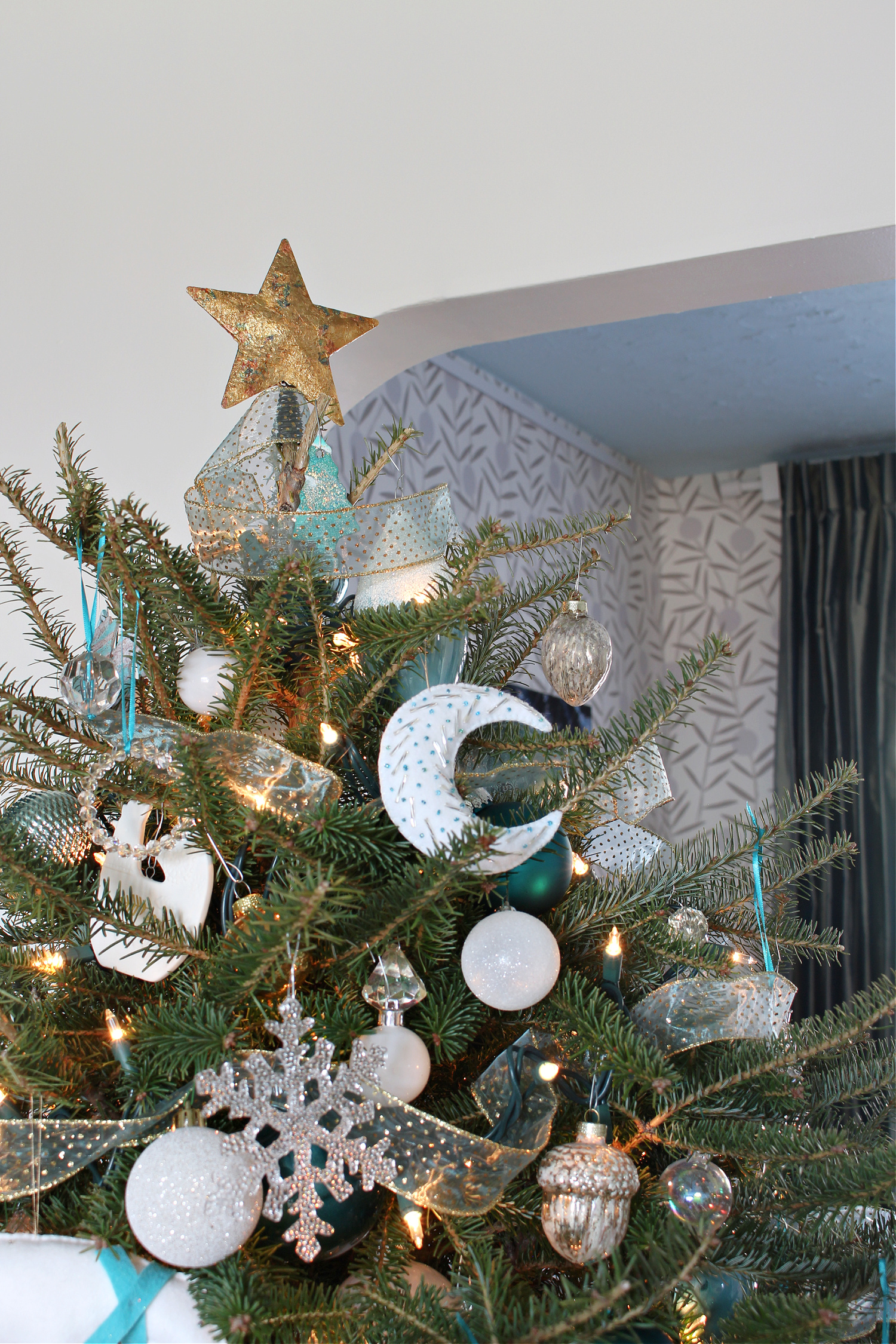 DIY Midnights Inspired Christmas Tree Ornaments
