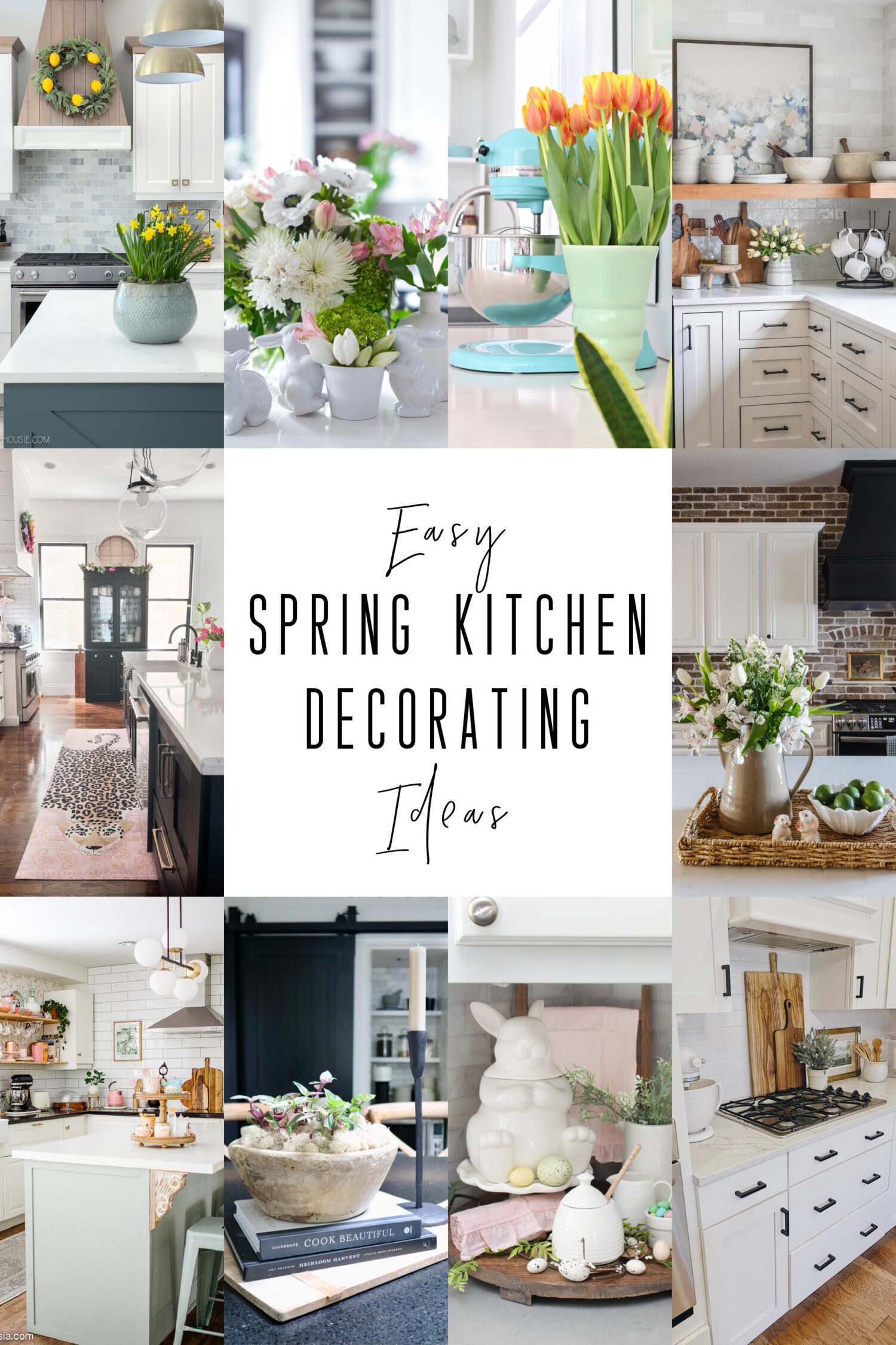Spring Kitchen Decorating Inspiration