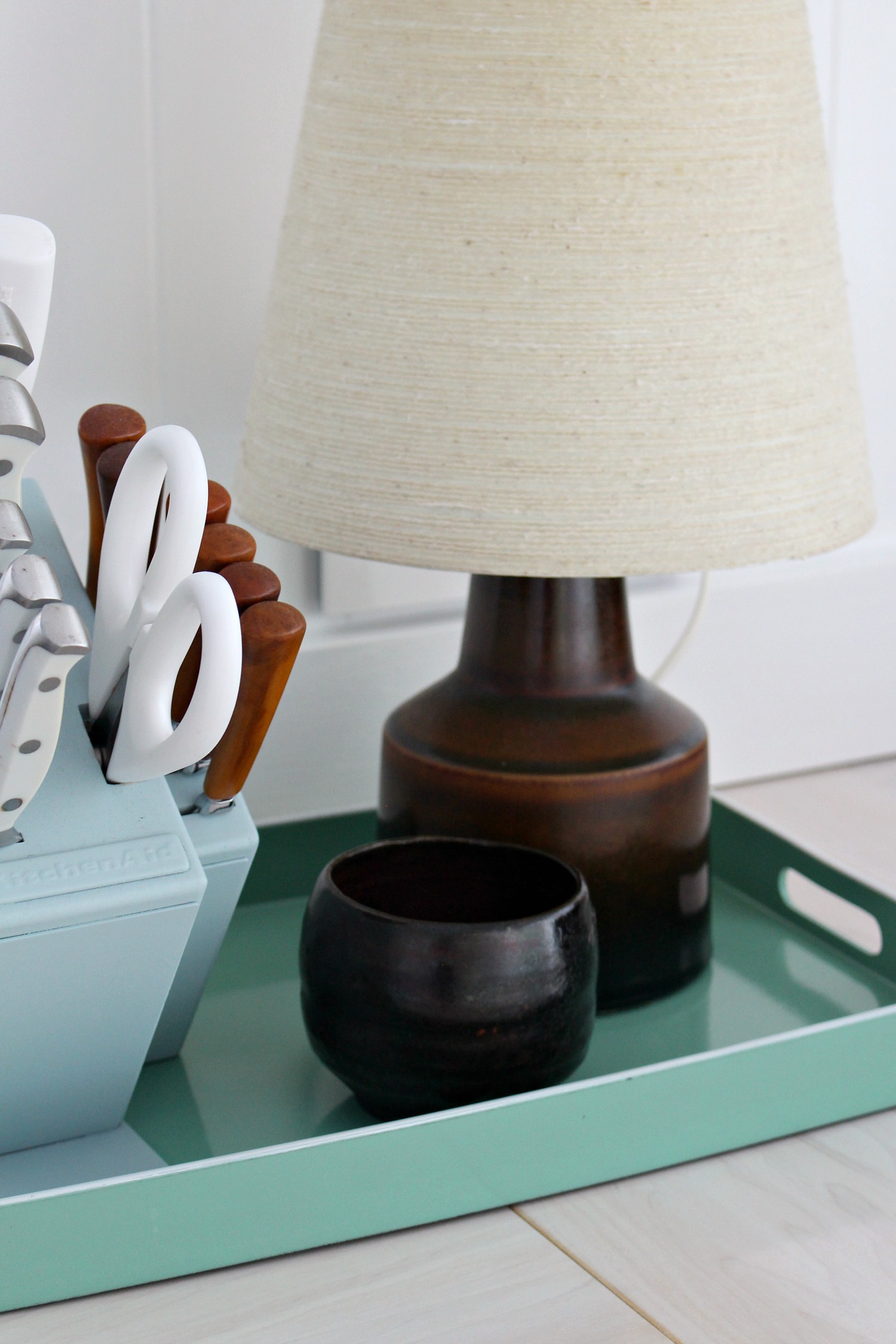 Small Brown Lotte Lamp
