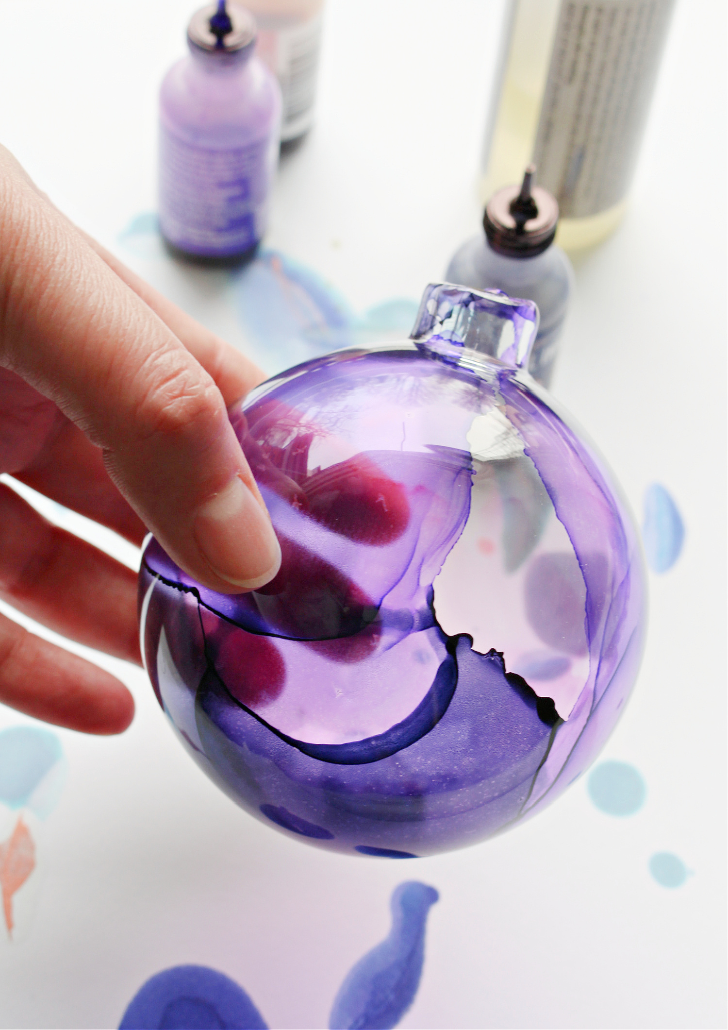DIY Stained Glass Ornaments