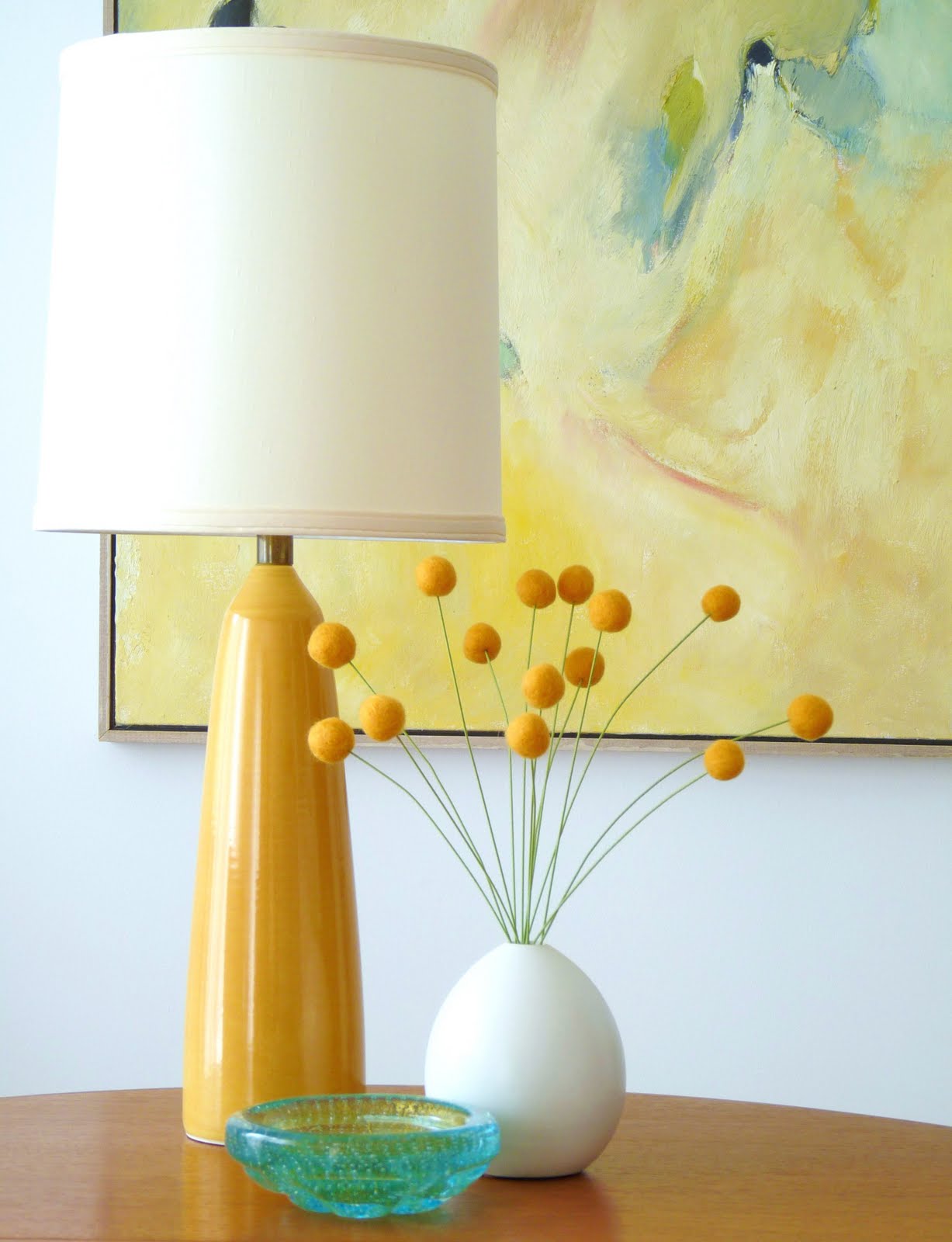 DIY Felted Wool Billy Buttons