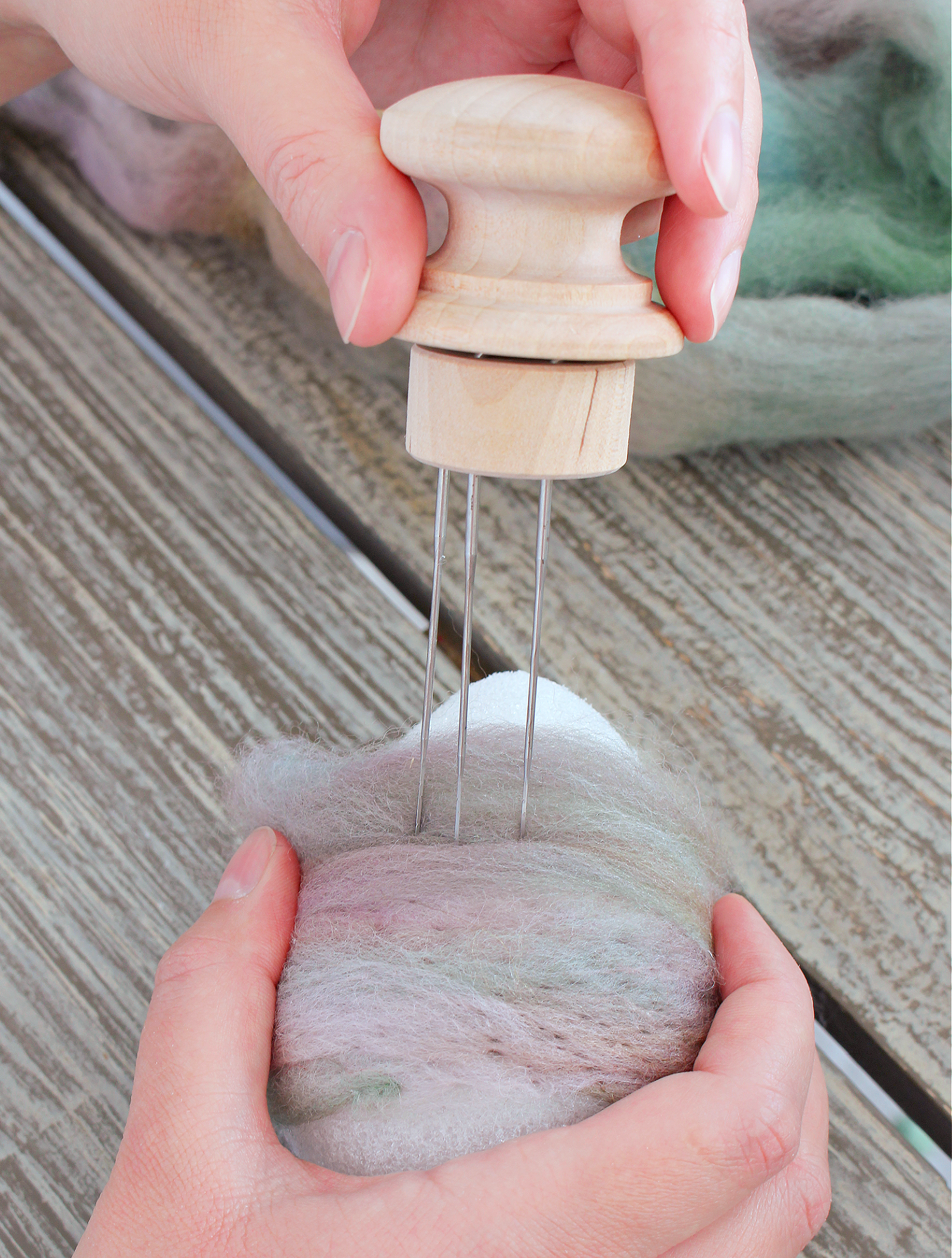 How Do You Make a Needle Felted Easter Egg?