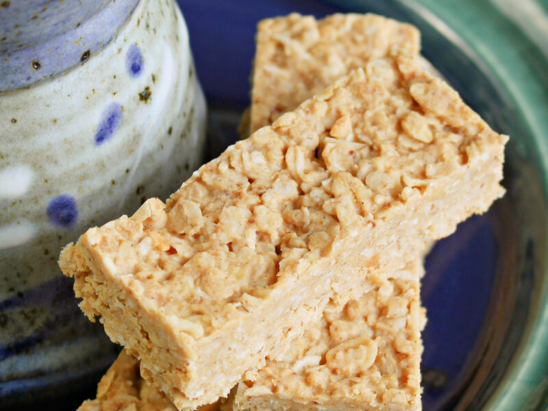 Oatmeal Bars with Protein Powder